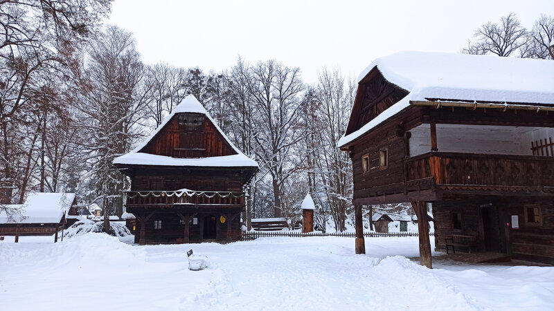 Dřevěné městečko - Valašské muzeum v přírodě Rožnov pod Radhoštěm