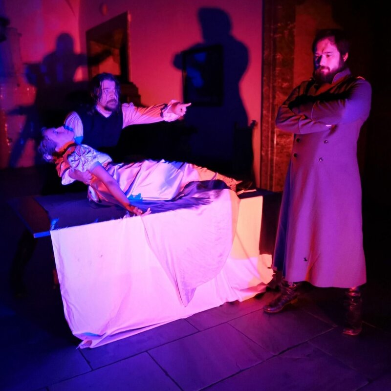 Divadelní představení Frankenstein se odehraje 16. srpna na zámku Lešná u Valašského Meziříčí