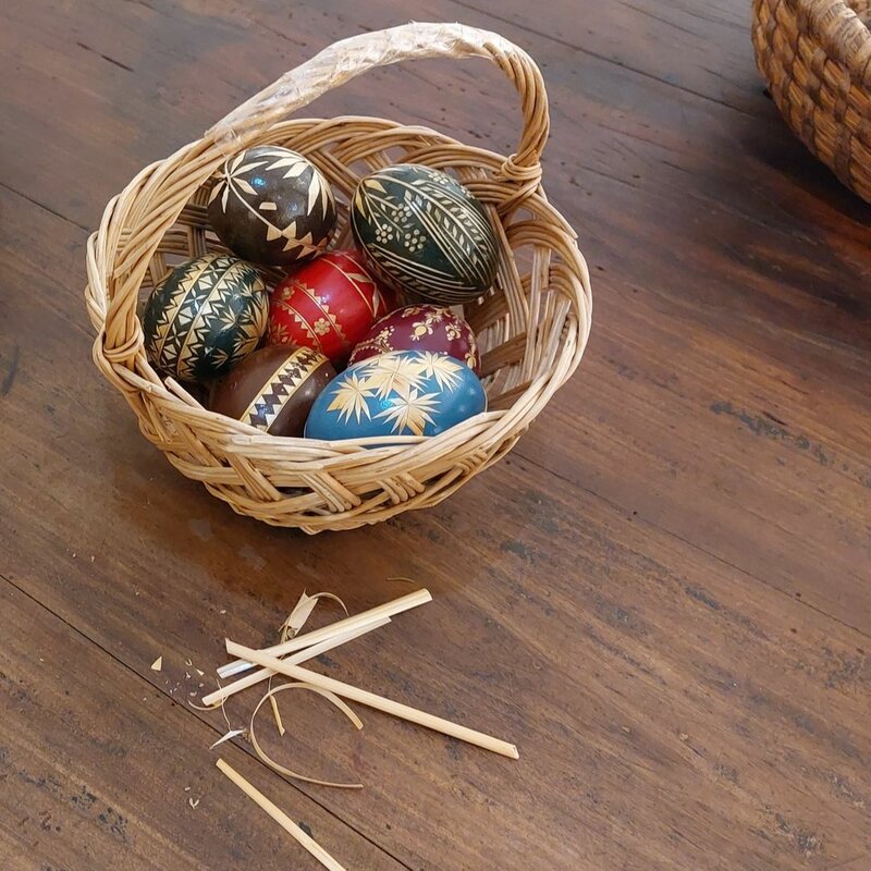 Na návštěvníky čekají velikonočně vyzdobené chaloupky