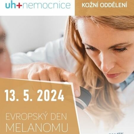 Uherskohradišťská nemocnice podpoří Evropský den melanomu preventivní akcí