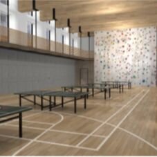 Nové sportcentrum ve Slopném - vizualizace