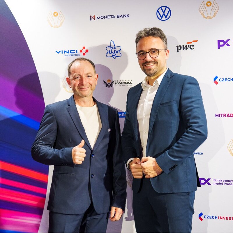 Zleva Petr Valla a Jan Vavrys