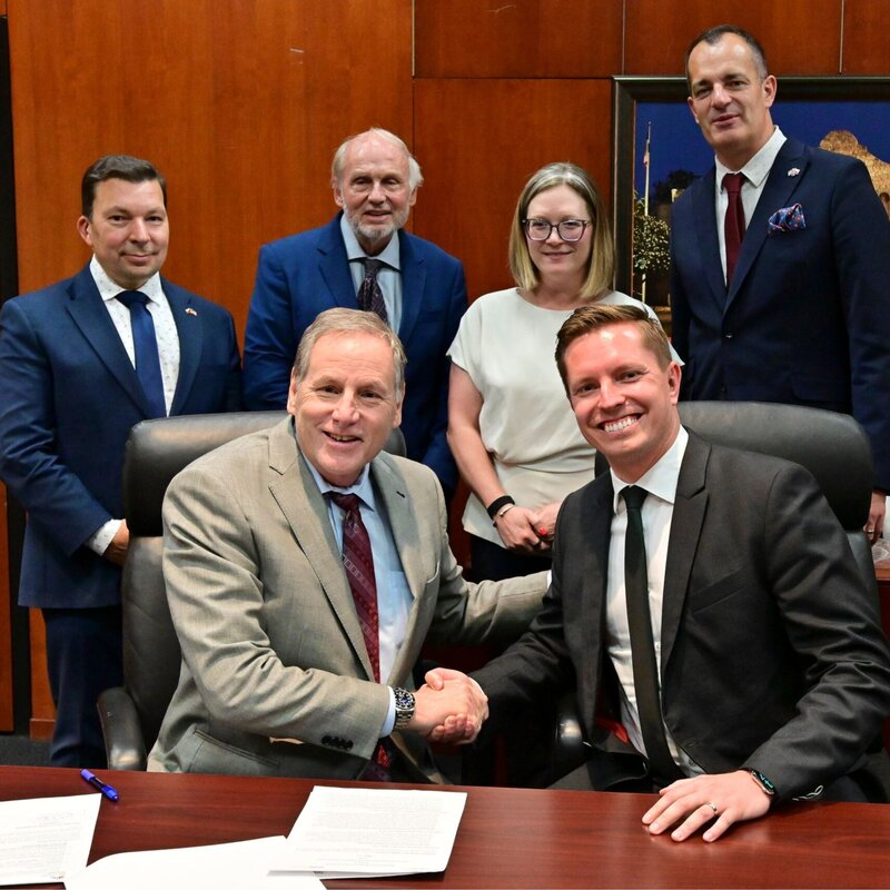 Mise do Texasu přinesla i memorandum s největší hospodářskou komorou regionu.