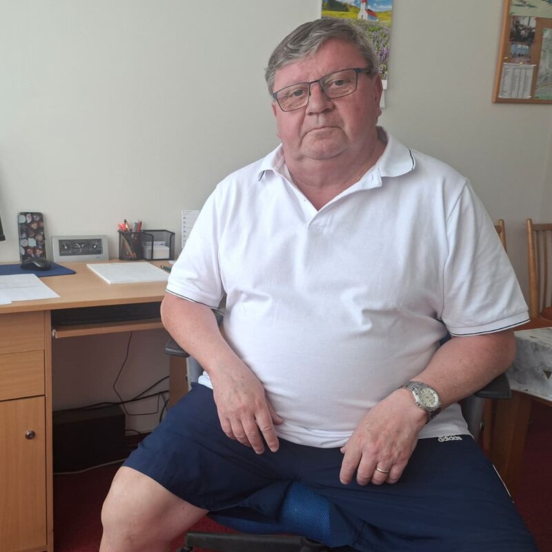 Předseda krajské rady seniorů Libor Pilka.