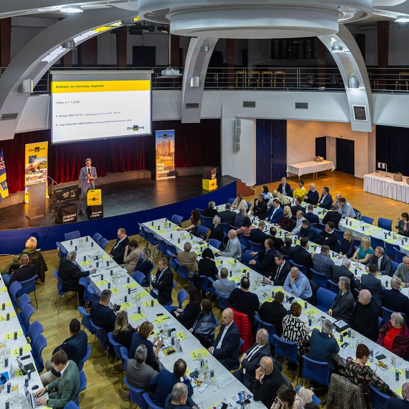 Setkání se starosty v Luhačovicích