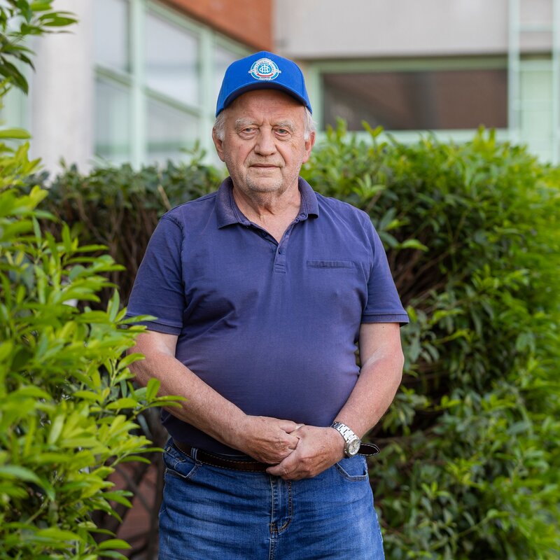 Jiří Tomáš je dlouholetým nadšeným členem a bývalým předsedou Klubu českých turistů Zlín.
