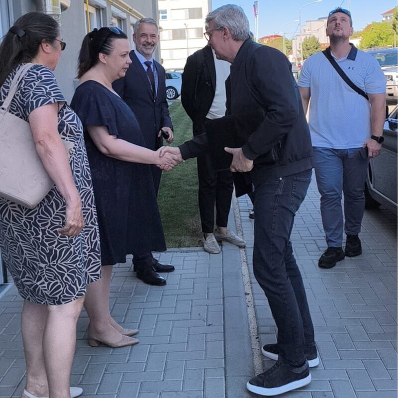 Návštěva Karla Havlíčka v Uherském Brodě