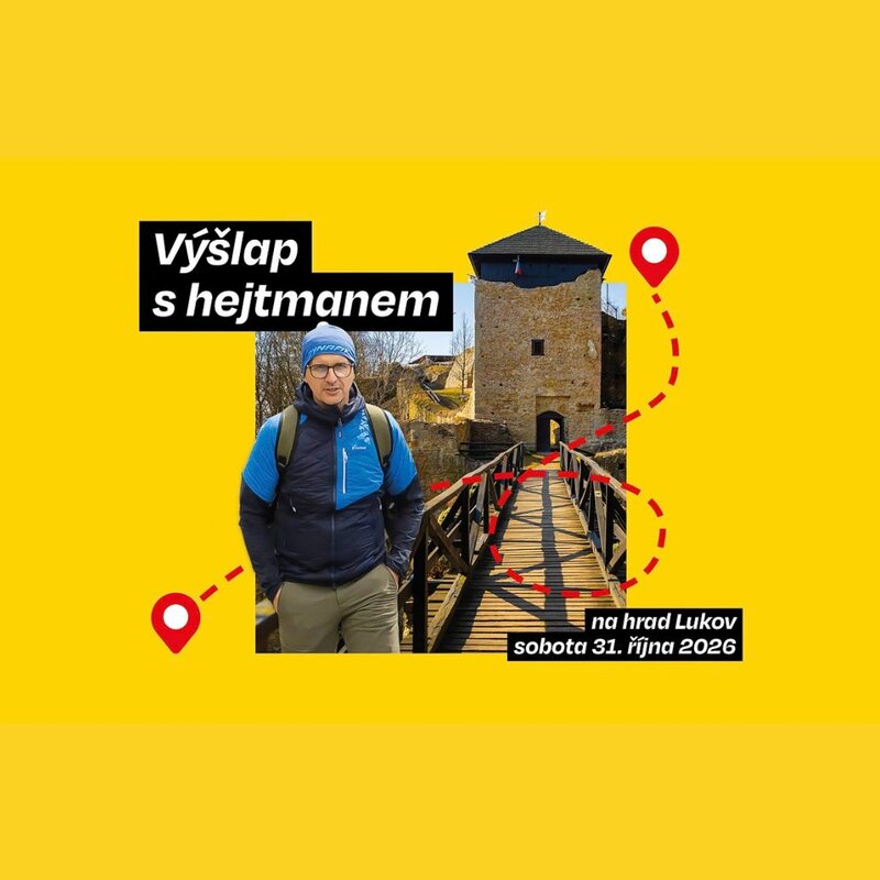 Výšlap s hejtmanem na hrad Lukov