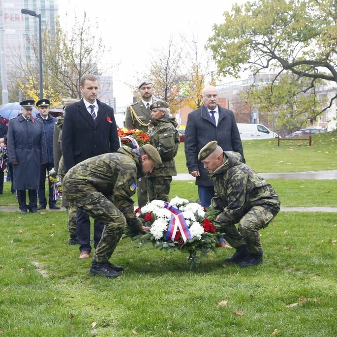 Uctění památky válečných veteránů