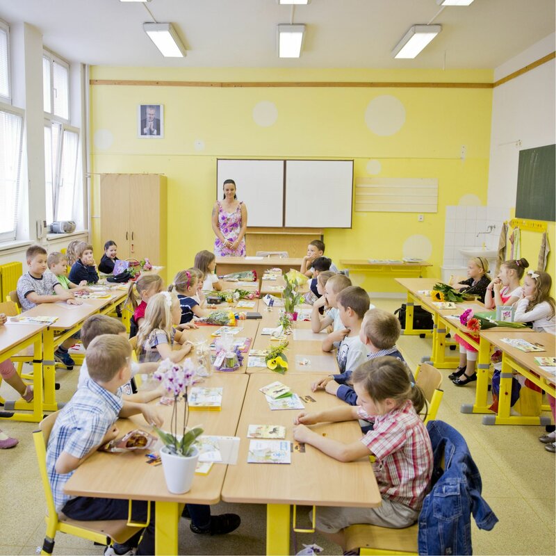 první školní den