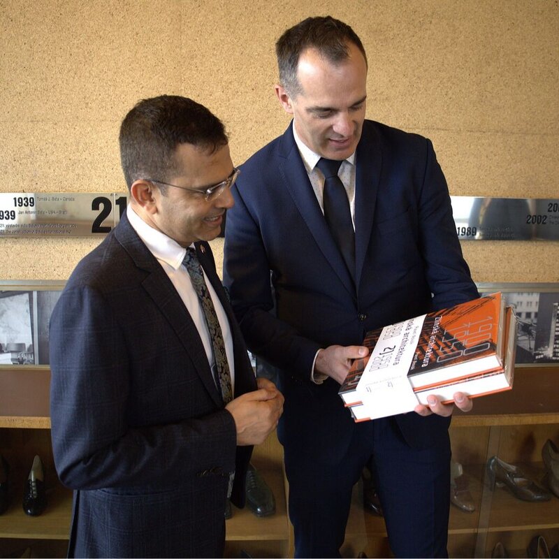 Náměstek hejtmana David Vychytil s indickým velvyslancem