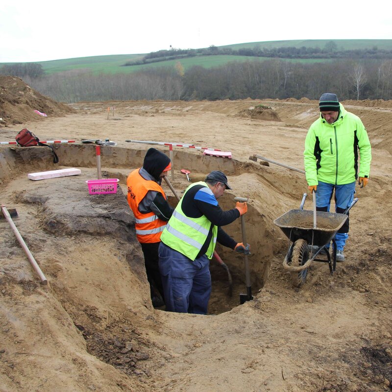 V Ořechově narazili archeologové na stopy pravěkého osídlení.