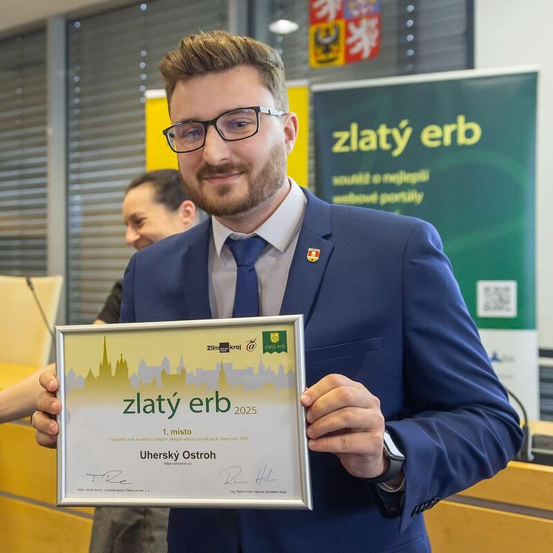 Místostarosta Uherského Ostrohu Tomáš Bravený