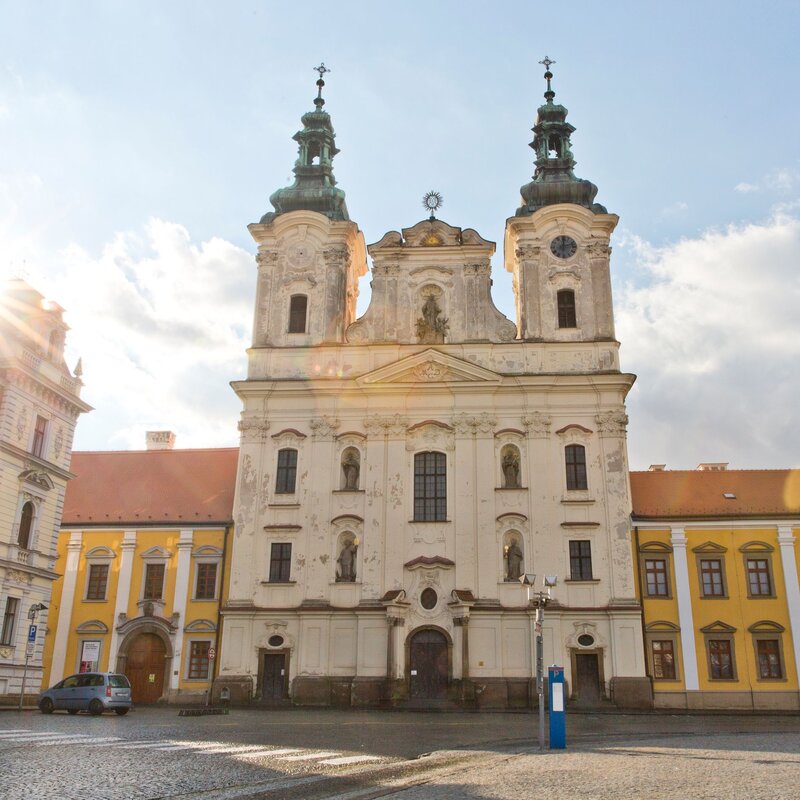 Kostel sv. Františka Xaverského v Uherském Hradišti.