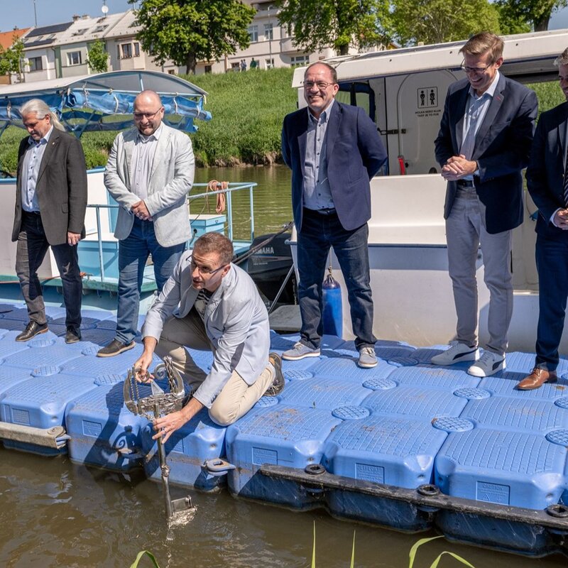 Baťův kanál odemčen