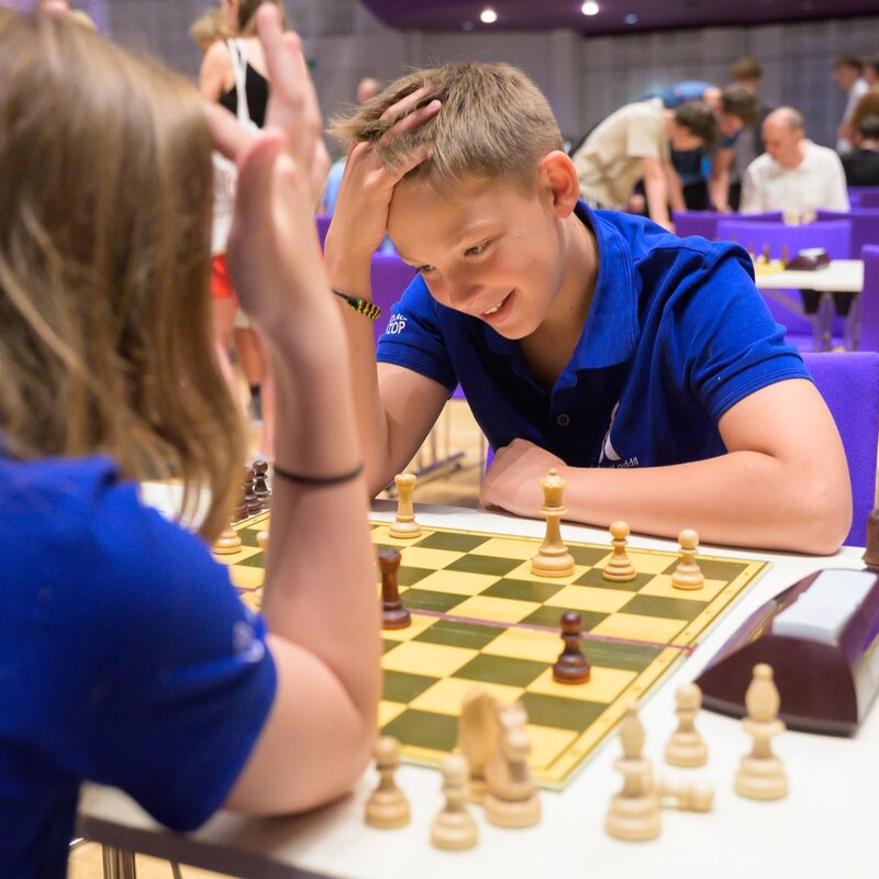 Zlín hostil republikový šampionát školních týmů v šachu.