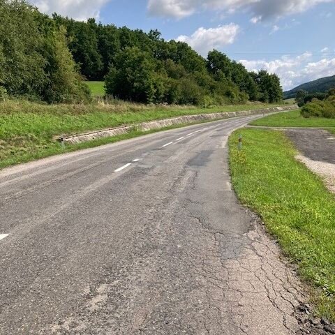 Silinice u Vrbětic před rekonstrukcí, foto: P. Kocman