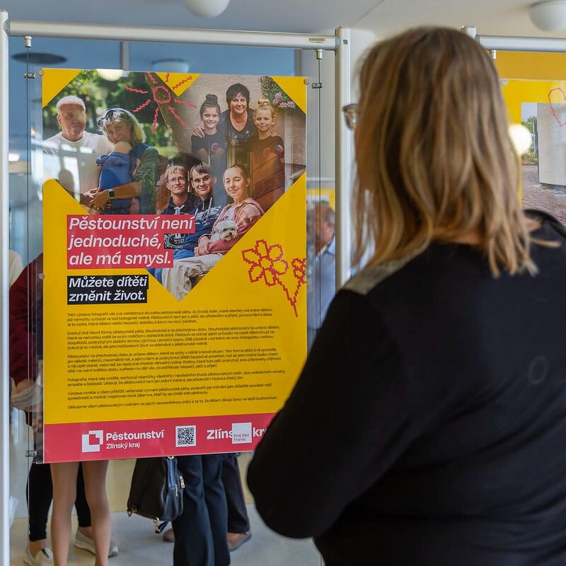 Výstava k pěstounství