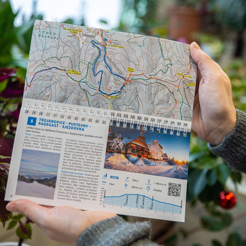 Kam za skitouringem v Beskydech a Bílých Karpatech? Na vzniku nového průvodce se podílel i Zlínský kraj.