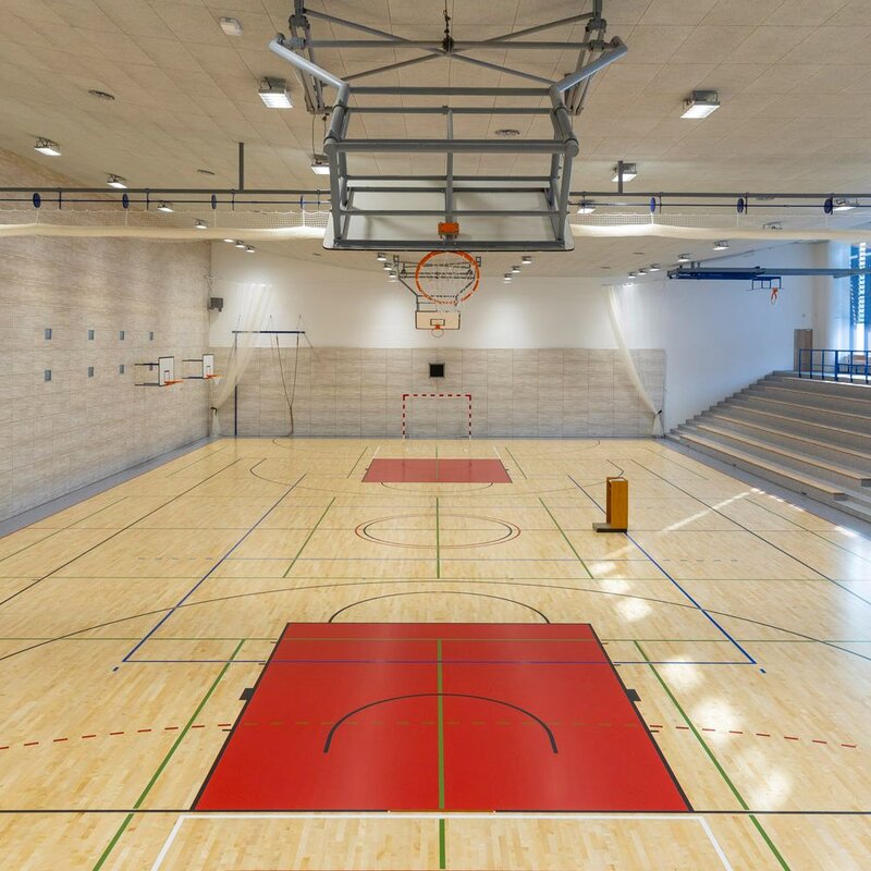 Opravená sportovní hala