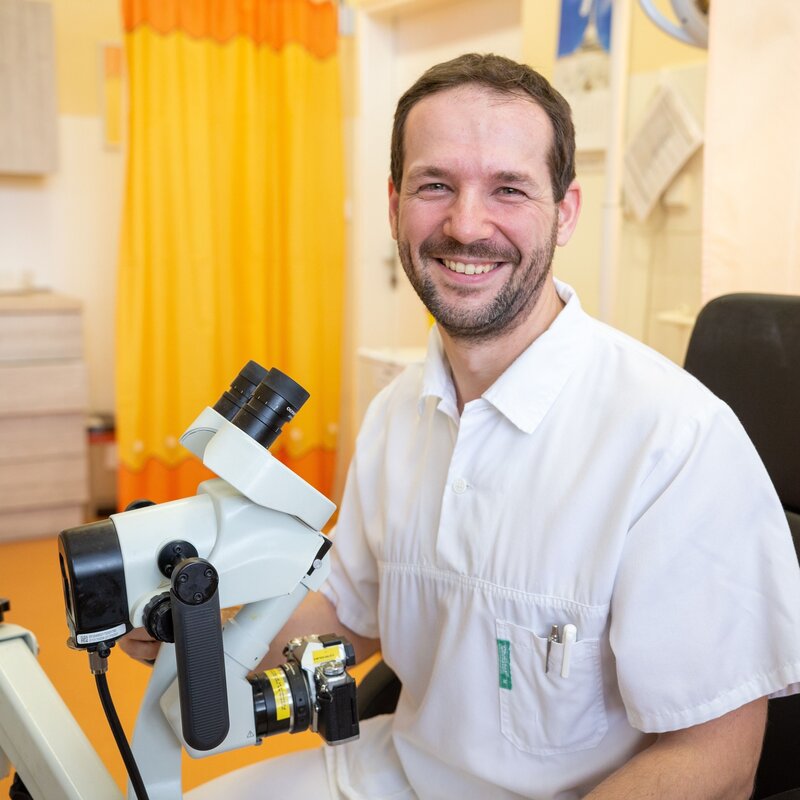 Gynekolog Radek Laža ze Vsetínské nemocnice. FOTO: Vsetínská nemocnice